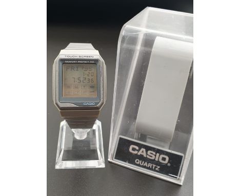 A Vintage Casio Touch Screen. Comes with original box. In working order. 