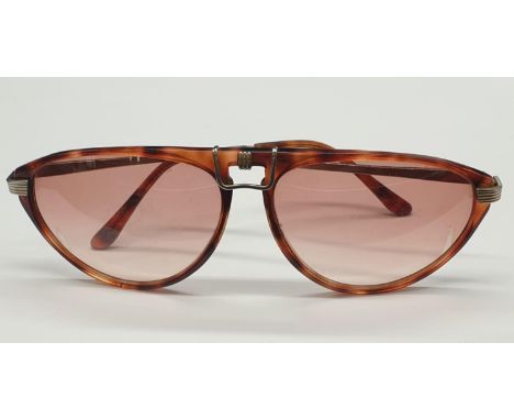 Pair of Vintage Tortoiseshell Bueche Girod Sunglasses. 
