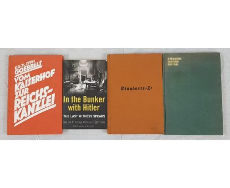 Four Vintage German wartime books (Three first editions, one second). 