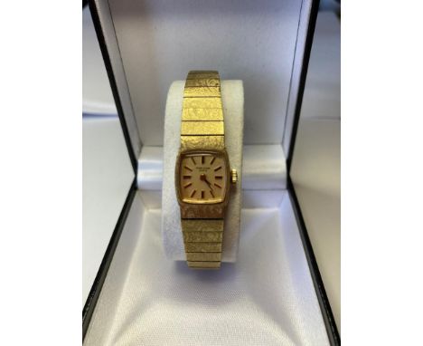 Vintage ladies Favre Leuba watch with gold tone strap. Excellent condition, perfect working order. Quality timepiece. 