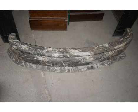 Fountain / basin in marble H25x142x30