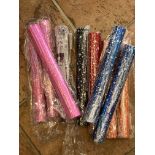 Ten PVC Jelly Rolls Jelly Vinyl Fabric For Crafting