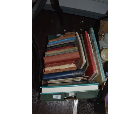 A small carton of local geographical themed books including J D Marshall and John K Walton 'The Lake Counties from 1830 to th