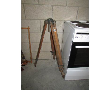 A Victorian telescope tripod