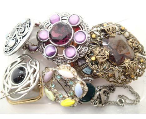 Box of Celtic type brooches