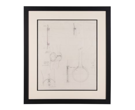STAR WARS: ORIGINAL TRILOGY (1977-1983) - Anthony Daniels Collection: An Original Hand-drawn Technical Drawing Personally Gif