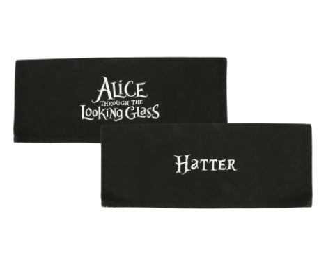 ALICE IN WONDERLAND: THROUGH THE LOOKING GLASS (2016) - Johnny Depp's Chair BackJohnny Depp's chair back from the production 