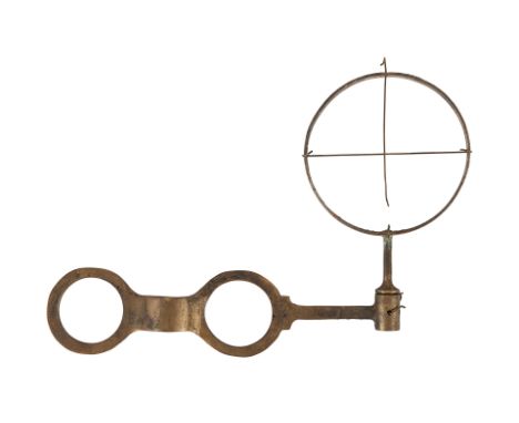 INDIANA JONES AND THE LAST CRUSADE (1989) - Biplane Machine Gun SightA machine gun sight from Steven Spielberg's action-adven