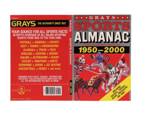 BACK TO THE FUTURE PART II (1989) - Grays Sports Almanac CoverA Grays Sports Almanac cover from Robert Zemeckis' sci-fi seque