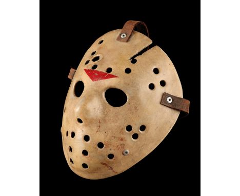 FRIDAY THE 13TH PART VI: JASON LIVES (1986) - Mario Kirner Collection: Jason Voorhees' (C.J. Graham) Stunt Hockey MaskJason V