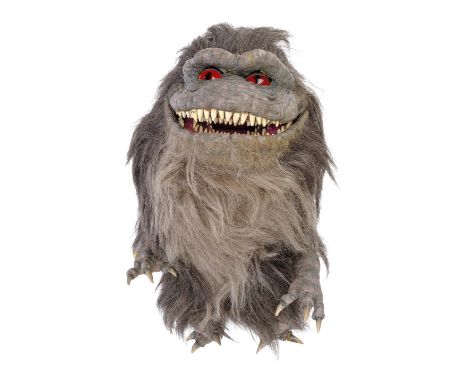 CRITTERS 2: THE MAIN COURSE (1988) - Krite PuppetA Krite puppet from Mick Garris' Critters 2: The Main Course. Small aliens t