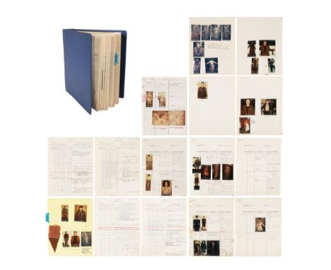 BLADE RUNNER (1982) - Geoff Hutchins Collection: Charles Knode's Personal Costume Bible and Continuity ScriptCostume designer
