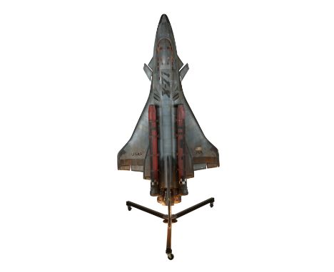 ARMAGEDDON (1998) - Light-up Independence Space Shuttle Model MiniatureA light-up Independence space shuttle model miniature 