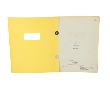 ALIEN (1979) - Revised Final Draft ScriptA revised final draft script from the production of Ridley Scott's sci-fi horror Ali