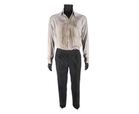 MISSION: IMPOSSIBLE (1996) - Ethan Hunt's (Tom Cruise) Train-top CostumeEthan Hunt's (Tom Cruise) train-top costume from Bria