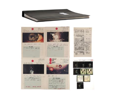 BLADE RUNNER (1982) - Geoff Hutchins Collection: Master Set of VFX Storyboards and Hand-drawn RidleygramsA master set of visu