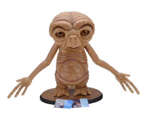 E.T. ADVENTURE - Baby E.T. Puppet with Two Passport CardsA baby E.T. puppet with two passport cards from Universal Studios Or