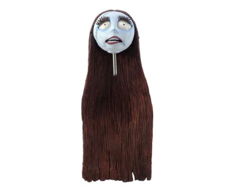 THE NIGHTMARE BEFORE CHRISTMAS (1993) - Sally (Catherine O'Hara) Puppet Head and HairA Sally (Catherine O'Hara) puppet head a