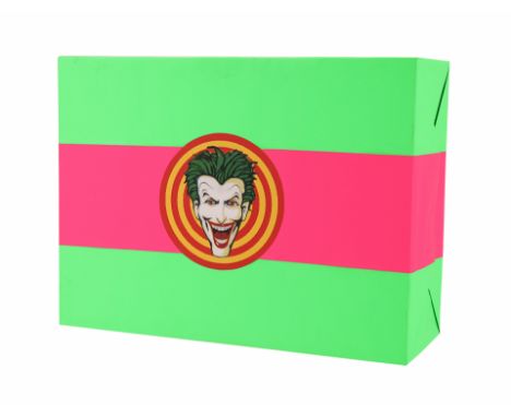 BATMAN (1989) - Joker Supermarket Smylex BoxA Smylex box from Tim Burton's superhero film Batman. Colourful boxes branded wit