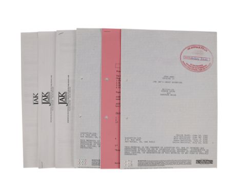 STAR WARS: ATTACK OF THE CLONES (2002) - Anthony Daniels Collection: Anthony Daniels' Revised Script Pages with Handwritten D