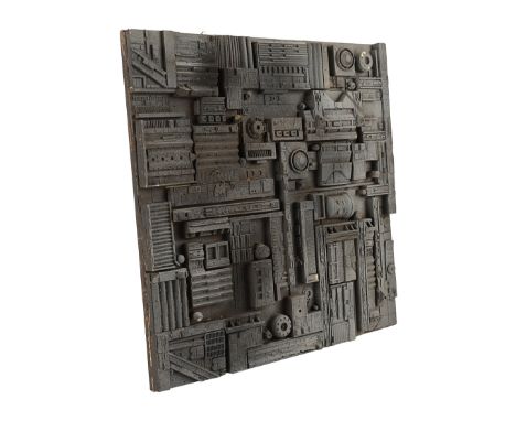 BLADE RUNNER (1982) - Geoff Hutchins Collection: Tyrell Corporation Building Panel MiniatureA Tyrell Corporation building pan