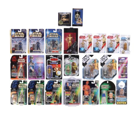 STAR WARS TOYS - Anthony Daniels Collection: Collection of Action Figures, Modern Merchandise and a Fan-made Custom Anthony D