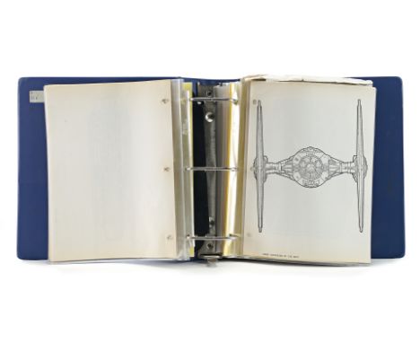 STAR WARS: THE EMPIRE STRIKES BACK (1980) - Printed Concept Art BinderA binder of printed concept art from Irvin Kershner's S