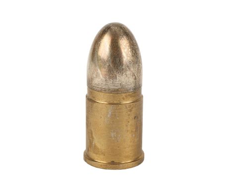 .45 Caliber Brass Bullet License Plate Fasteners