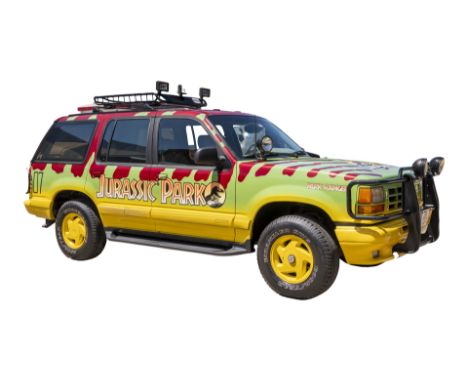 JURASSIC PARK FRANCHISE (1993 - 2022) -&nbsp;Jurassic Park Staff Ford Explorer XLT ReplicaA replica of the Ford Explorer XLTs