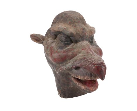 LABYRINTH (1986) - Brian Froud Hand-painted Goblin Test HeadA goblin test head hand-painted by Brian Froud from the productio
