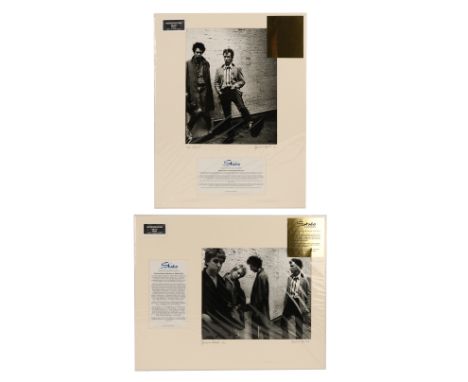 SEX PISTOLS, THE - Two Limited-edition Photographs by Adrian BootA set of two limited edition black-and-white photographs of 