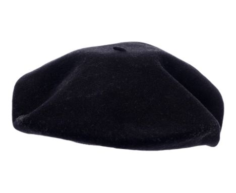 JOHN LENNON - John Lennon's Personal Twice-autographed BeretJohn Lennon's personal, twice-autographed beret. Beatles legend L