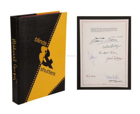 GEORGE HARRISON - First Edition Copy of Blind &amp; Shutters Autographed by George Harrison, Francis Bacon, Peter Blake and O