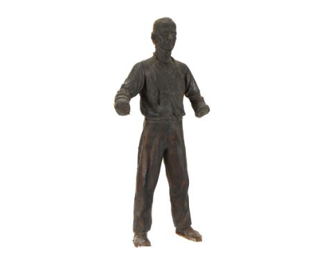 THE AFRICAN QUEEN (1951) - Charlie Allnut (Humphrey Bogart) Unfinished Miniature FigureAn unfinished Charlie Allnut (Humphrey
