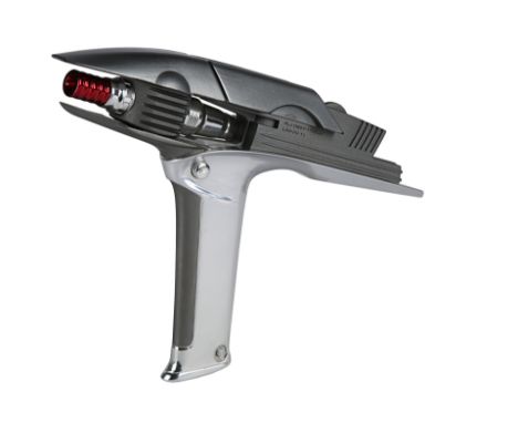STAR TREK INTO DARKNESS (2013) - Light-up Hero Starfleet PhaserA light-up hero Starfleet phaser from J.J. Abrams' sci-fi sequ