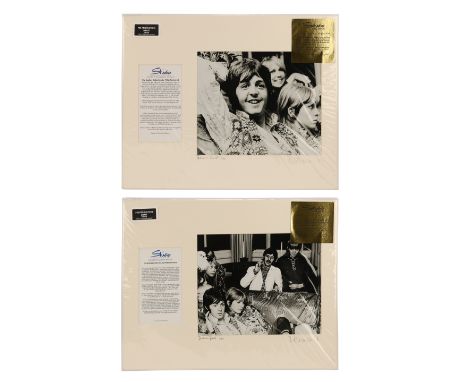 BEATLES, THE - Two Limited-edition Photographs by Philip TownsendA set of two limited edition black-and-white photographs of 