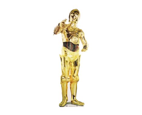 STAR WARS: VARIOUS PRODUCTIONS - Anthony Daniels Collection: Anthony Daniels Autographed C-3PO StandeeAn official Lucasfilm L