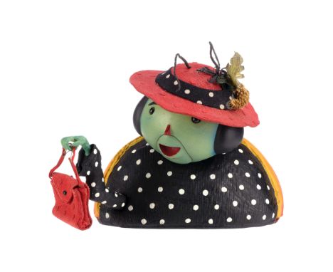 JAMES AND THE GIANT PEACH (1996) - Mrs. Ladybug (voiced by Jane Leeves) Filming PuppetThe Mrs. Ladybug (voiced by Jane Leeves