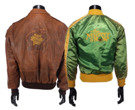 JIM HENSON PRODUCTIONS - Pair of Jim Henson Production Crew JacketsA pair of crew jackets from the productions of Jim Henson'