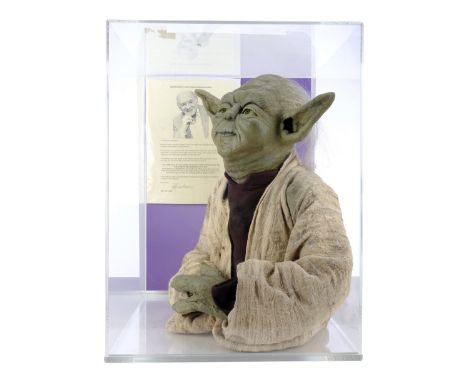 STAR WARS: THE EMPIRE STRIKES BACK (1983) - Yoda (Frank Oz) Replica Figure with Original Stuart Freeborn-made Face SkinA Yoda