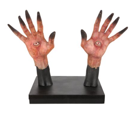 PAN'S LABYRINTH (2006) - The Pale Man's (Doug Jones) HandsThe Pale Man's (Doug Jones) hands from Guillermo del Toro's fantasy