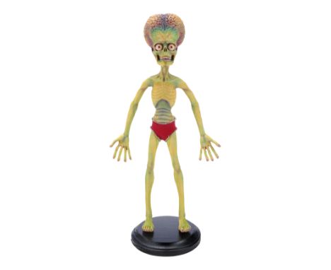 MARS ATTACKS! (1996) - Martian Puppet CastingA Martian puppet casting from Tim Burton's Mars Attacks! President James Dale (J