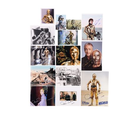 STAR WARS: VARIOUS PRODUCTIONS - Anthony Daniels Collection: Collection of Photos and Prints Autographed by Anthony DanielsA 
