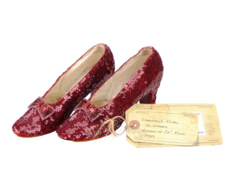 NIGHT AT THE MUSEUM: BATTLE OF THE SMITHSONIAN (2009) - Ruby SlippersA pair of ruby slippers from Shawn Levy's Night at the M