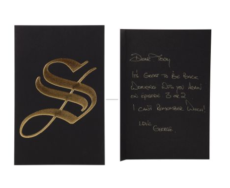 STAR WARS: REVENGE OF THE SITH (2005) - Anthony Daniels Collection: Personal Card from George Lucas to Anthony DanielsA perso