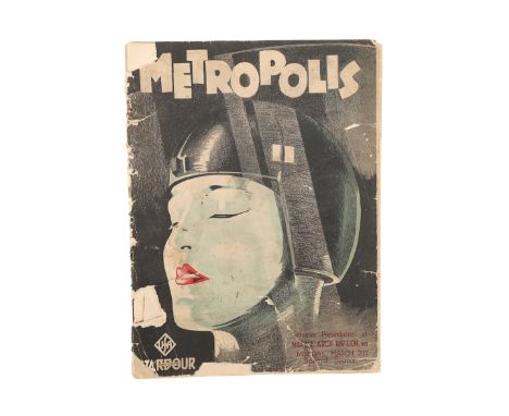 METROPOLIS (1927) - Original ProgrammeAn original programme from the promotion of Fritz Lang's sci-fi classic Metropolis. The