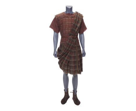 BRAVEHEART (1995) - Scottish Villager's Wallace Clan CostumeA Scottish villager's Wallace Clan costume from Mel Gibson's Brav