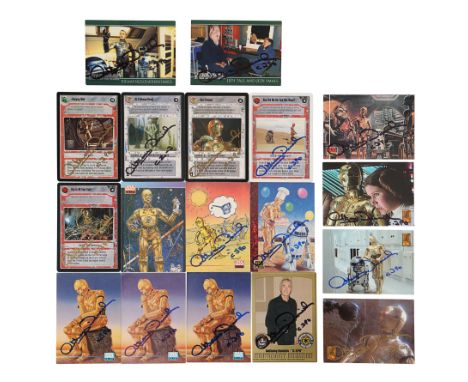 STAR WARS: THE COMPLETE SAGA - Anthony Daniels Collection: Assorted Modern Trading Cards Autographed by Anthony DanielsAssort