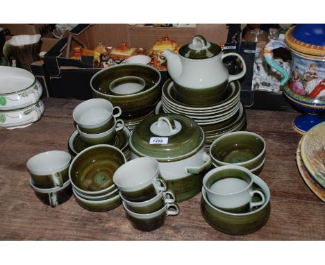 A Rorstrand Sweden 'Maya' pattern Dinner and Tea Service, vintage mid 1960-70's by Marianne Westman leading Scandinavian twen