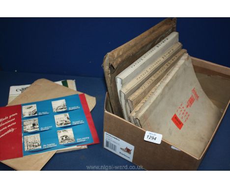 Miscellaneous Engineering manuals including Leyland, Albion Services manual, etc